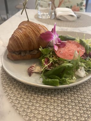 Mushroom croissant   at L'Artisane Creative Bakery in Coral Gables