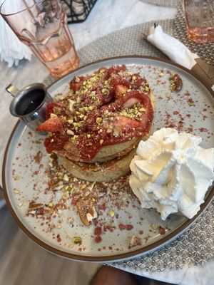 Pancakes   at L'Artisane Creative Bakery in Coral Gables