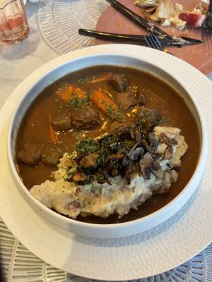 Beefless  bourguignon  at L'Artisane Creative Bakery in Coral Gables