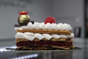 Mille Feuille at L'Artisane Creative Bakery in Coral Gables