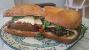 Smokin" Bella Sandwich at L'Artisane Creative Bakery in Coral Gables