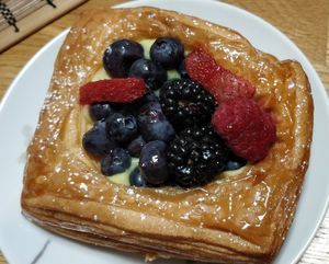 Fruit pastry at L'Artisane Creative Bakery in Coral Gables