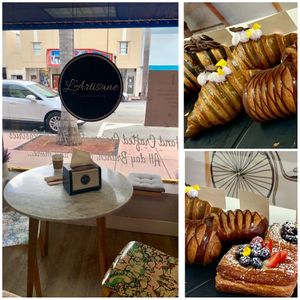 Pastries  at L'Artisane Creative Bakery in Coral Gables