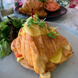 Croque Monsieur. at L'Artisane Creative Bakery in Coral Gables