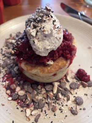 Crumpets   at Ginger Brown Cafe in Hobart