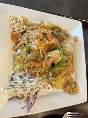 Paid Thai with veggies.  Loved it !  at Bua Thai in Lake Stevens