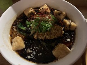 Black Garlic TanTan Ramen  at O'Uchi in Sydney