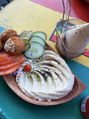 Hummus  at Falafel Penang in Penang