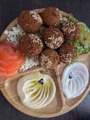 Falafel plate   at Falafel Penang in Penang