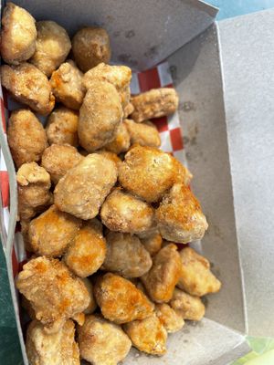 Popcorn vegan chicken  at Falafel Penang in Penang