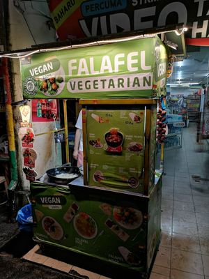 Stall at road side at Falafel Penang in Penang