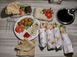 Nice food at Falafel Penang in Penang