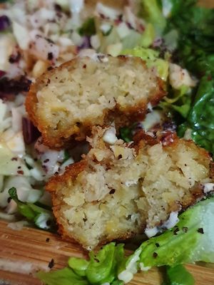 Perfectly cooked! at Falafel Penang in Penang