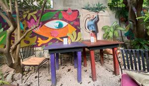 Cool atmosphere at El Apapacho in Merida