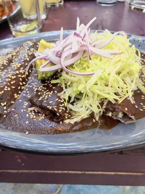 Super buenas opciones veganas con todo el sabor de la comida mexicana at El Apapacho in Merida