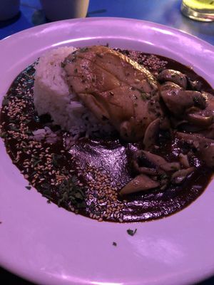 I’ve never enjoyed Mole but this was amazing!! at El Apapacho in Merida