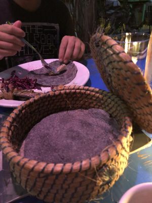 Fresh tortillas! at El Apapacho in Merida