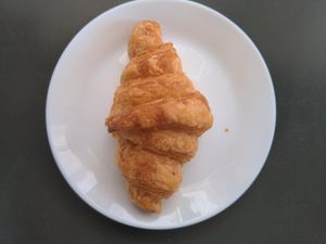 Regular croissant at Bar Regina in Turin