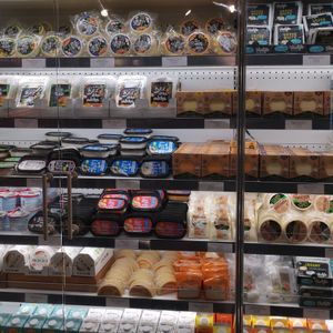 Cheese cupboard at Goodstore - Asogatan in Stockholm