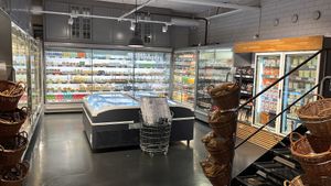 Fridge and Freezer section   at Goodstore - Asogatan in Stockholm