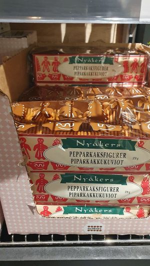 Ginger bread men at Goodstore - Asogatan in Stockholm