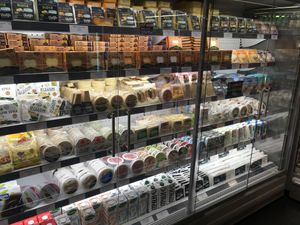 Vegan cheese! at Goodstore - Asogatan in Stockholm