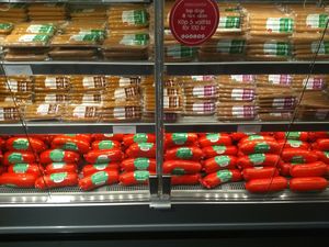 Sausages at Goodstore - Asogatan in Stockholm