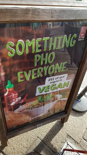 See what they did there... at Pho - Balham in South West London