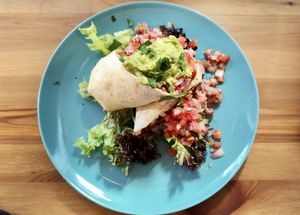 Burrito tex mex  at La Voladora in Alicante