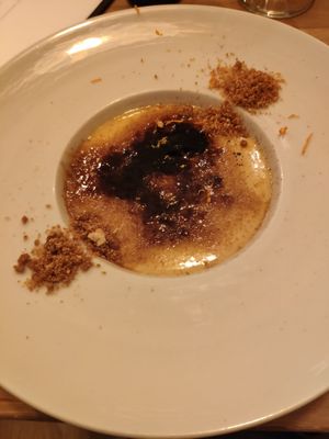 Crema catalana at La Voladora in Alicante