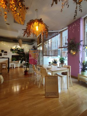 Inside at La Voladora in Alicante