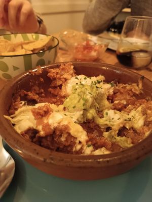 Nachos at La Voladora in Alicante
