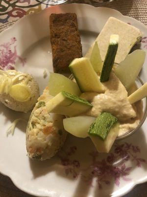 Antipasto misto #Veganuary at In Unzaja in Savona