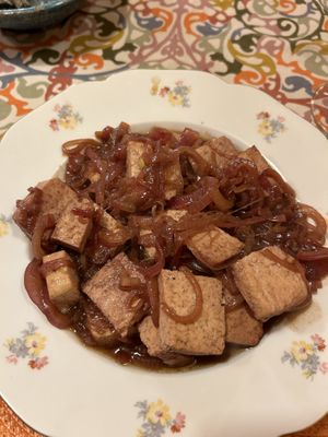 Tofu alla veneta  at In Unzaja in Savona
