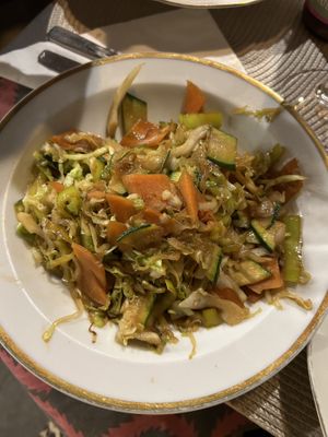 Verdure saltate  at In Unzaja in Savona