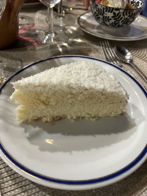 Torta al cocco  at In Unzaja in Savona