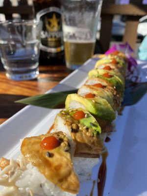 Dragon Roll   at Sushi Nekosan in La Jolla