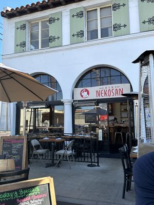   at Sushi Nekosan in La Jolla