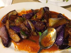 garlic eggplant at Alta Healthy Cafe in Kirkland