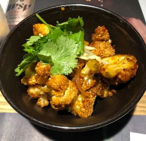 Bang bang cauliflower   at LGW - Wagamama - ST in Horley
