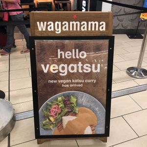 New vegan dish arrived at LGW - Wagamama - ST in Horley