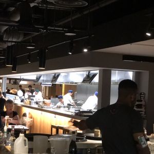 Open kitchen  at LGW - Wagamama - ST in Horley