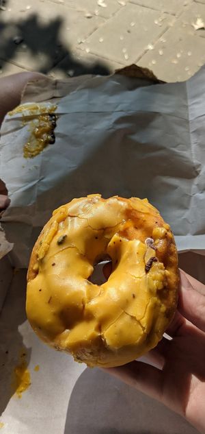 The best vegan donut ever at Crosstown Doughnuts - Soho in London
