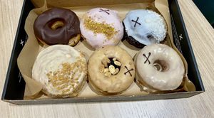 Vegan box   at Crosstown Doughnuts - Soho in London