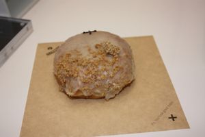 apple crumble donut at Crosstown Doughnuts - Soho in London