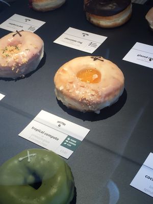 Vegan Tropical Compote at Crosstown Doughnuts - Soho in London