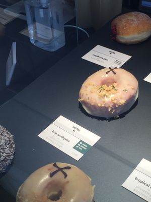 Vegan Lemon Thyme at Crosstown Doughnuts - Soho in London