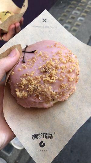 Strawberry  at Crosstown Doughnuts - Soho in London