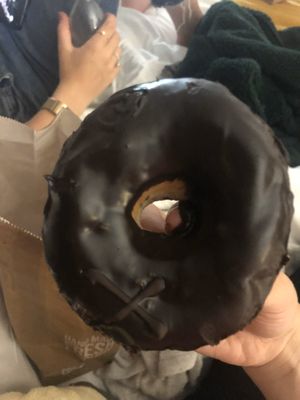 Dark Chocolate truffle!!😍😍 at Crosstown Doughnuts - Soho in London