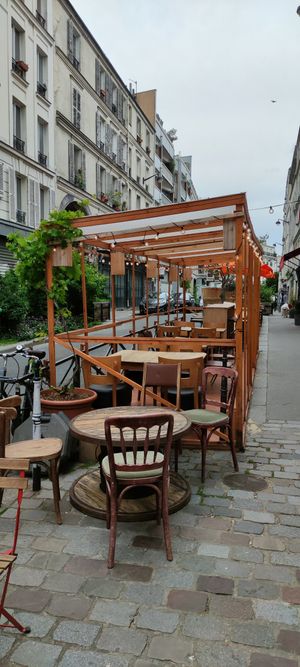 Terrasse at Les Bols d'Antoine in Paris
